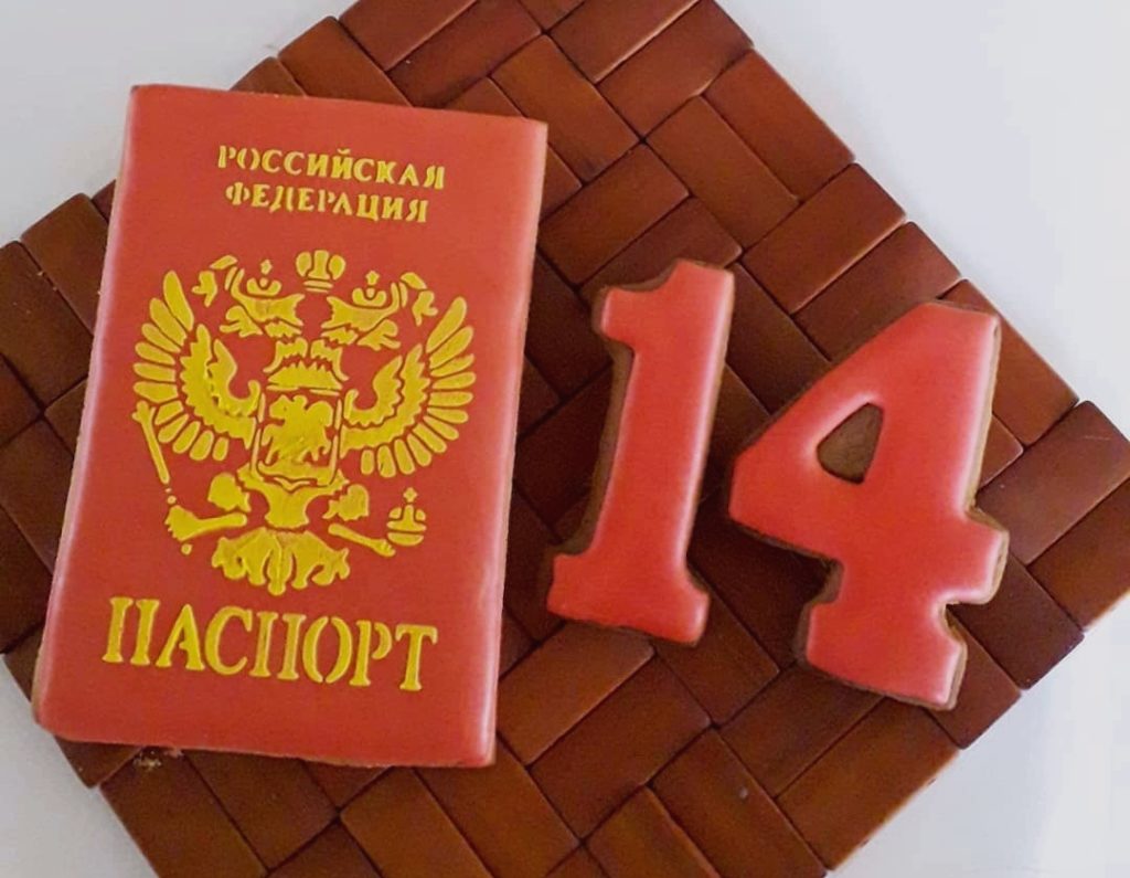 паспорт в 14 лет