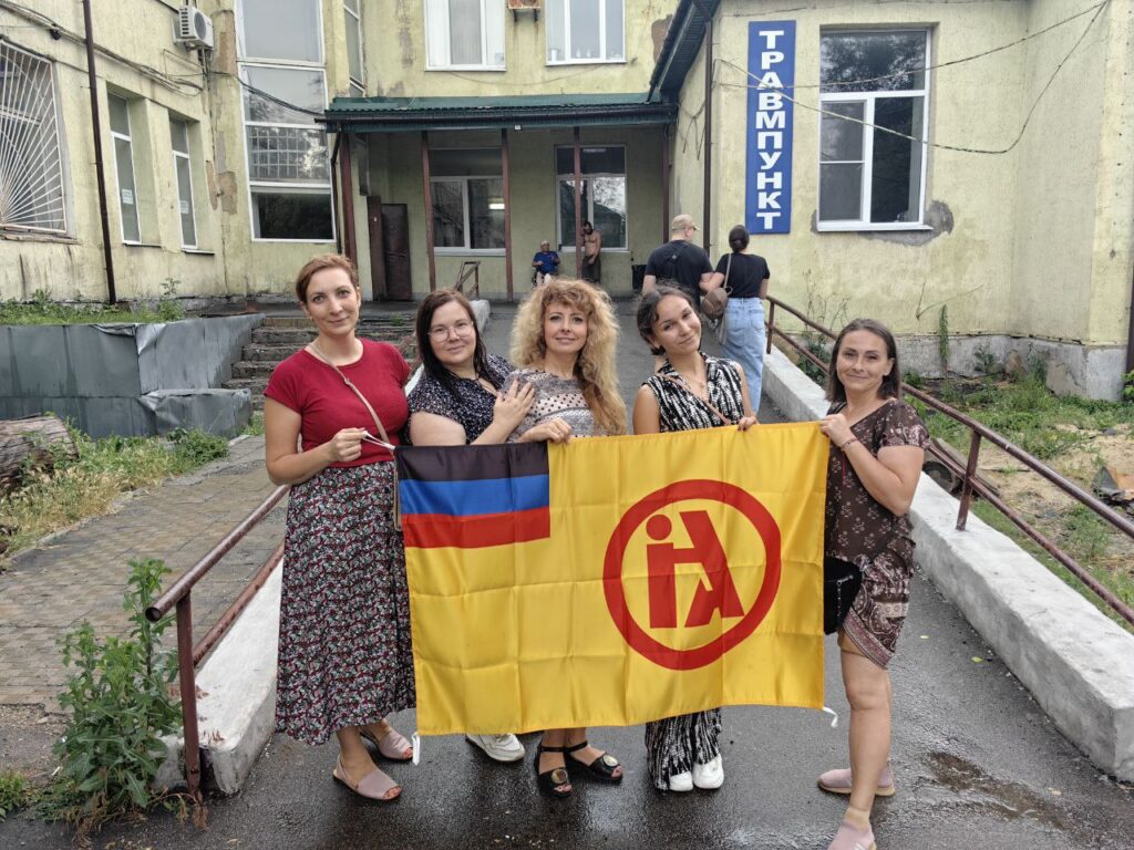 Гуманитарная помощь для пациентов больницы в Макеевке