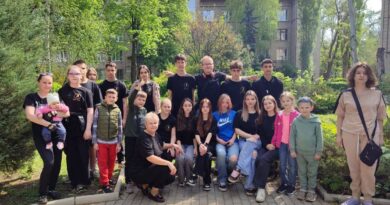 «Сад памяти» у детской больницы в ДНР